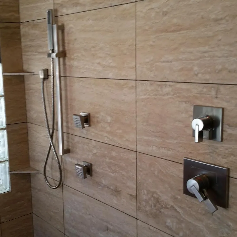 Shower fixture installation for Gas Line Repair in Plains